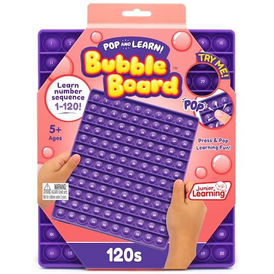 Junior Learning® 120s Bubble Board in Purple | 8" x 9.5" | Michaels®
